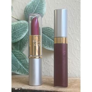 Mary Kay Signature Creme Lipstick Fuchsia 2670 AND Berry Smoothie Lip Gloss